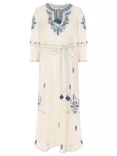 Платье хлопковое с вышивкой Anita Dongre