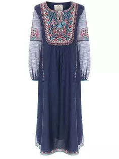 Платье хлопковое с вышивкой Anita Dongre