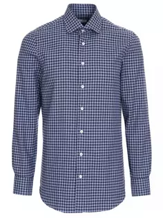 Рубашка regular fit хлопковая Cesare Attolini