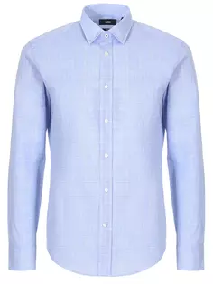 Рубашка хлопковая slim fit Boss