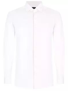 Рубашка Regular Fit из хлопка и шелка Zegna
