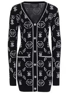Кардиган с принтом Philipp Plein