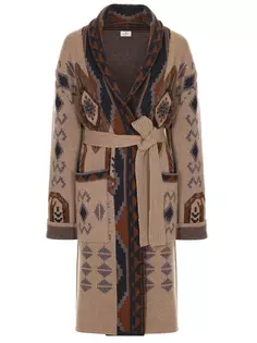 Кардиган шерстяной с принтом Etro