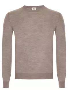 Джемпер из шерсти и шелка Luigi Borrelli