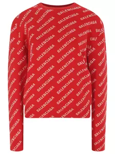 Джемпер с принтом Balenciaga