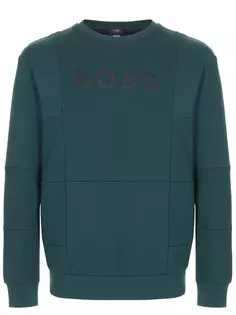 Толстовка хлопковая с логотипом Boss