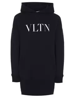 Худи хлопковое с логотипом Valentino