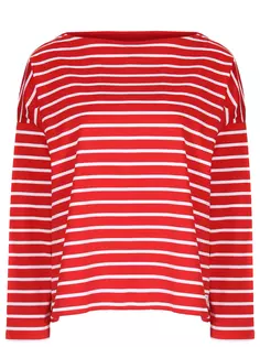 Хлопковый лонгслив в полоску Paul&Shark