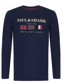 Лонгслив хлопковый Paul&Shark