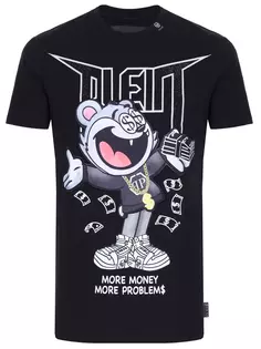 Футболка хлопковая с принтом Philipp Plein
