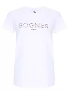 Футболка хлопковая с логотипом Bogner