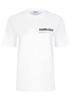 Футболка хлопковая с логотипом Ambush