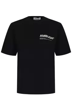 Футболка хлопковая с логотипом Ambush