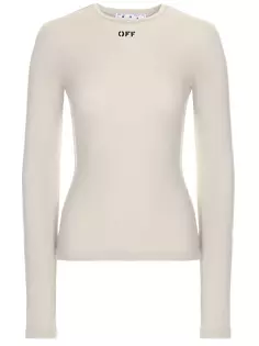 Футболка с логотипом Off White