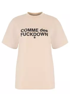 Футболка хлопковая Comme DES Fuckdown