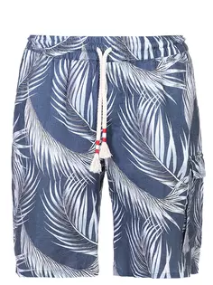 Шорты льняные с принтом MC2 Saint Barth