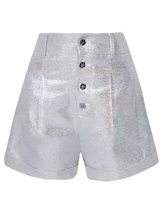 Шорты из голографической ткани Philipp Plein