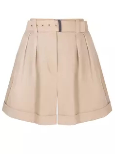 Шорты льняные Brunello Cucinelli