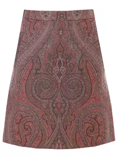 Мини-юбка с принтом Etro