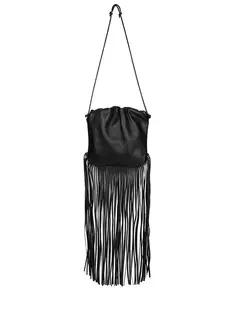 Сумка кожаная Fringe Pouch Bottega Veneta