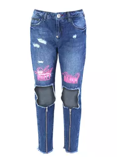 Джинсы-бойфренды Statement Philipp Plein