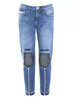 Джинсы-бойфренды Statement Philipp Plein