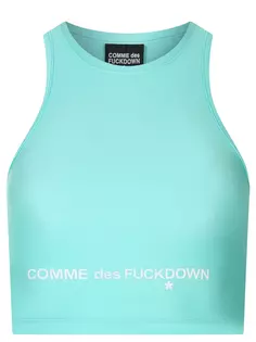 Топ с логотипом Comme DES Fuckdown