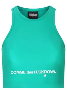 Топ с логотипом Comme DES Fuckdown