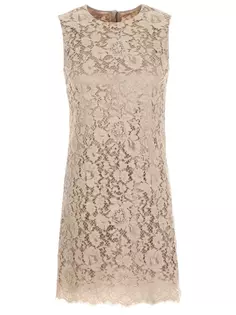 Кружевное мини-платье А-силуэта Dolce & Gabbana