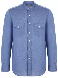 Рубашка Regular Fit льняная Canali