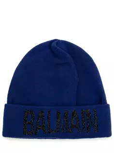 Вязаная шапка из шерсти Balmain