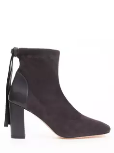 Комбинированные ботильоны Stuart Weitzman