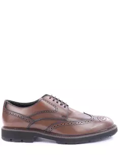 Кожаные дерби с мехом Tod’S