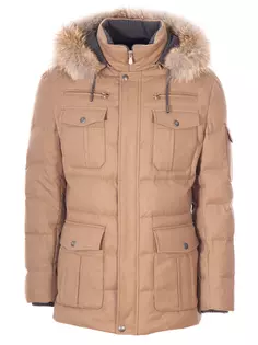 Пуховая куртка из шерсти Brunello Cucinelli