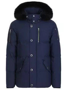 Пуховик с меховой отделкой Moose Knuckles