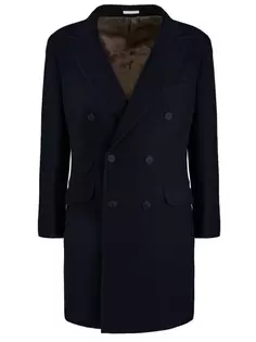 Пальто двубортное Brunello Cucinelli