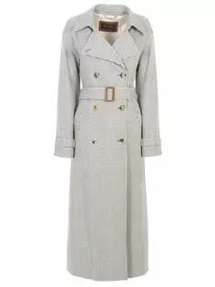 Шерстяное пальто в клетку Loro Piana