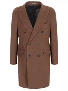 Пальто двубортное Brunello Cucinelli