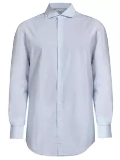 Хлопковая рубашка Brunello Cucinelli