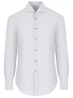 Рубашка Slim Fit хлопковая Brunello Cucinelli