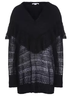 Свитер с сеткой Stella McCartney