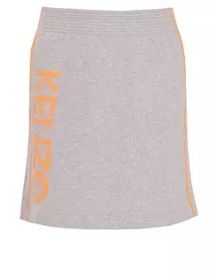 Хлопковая мини-юбка Kenzo