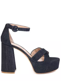 Босоножки Sheridan текстильные Gianvito Rossi