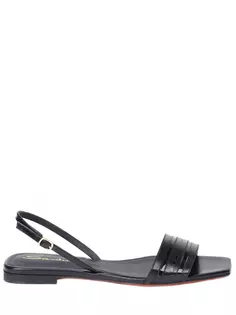 Сандалии кожаные Santoni