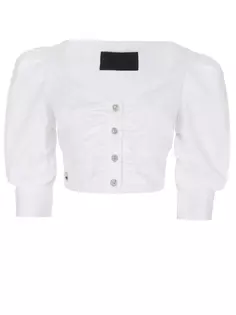 Блуза хлопковая Philipp Plein
