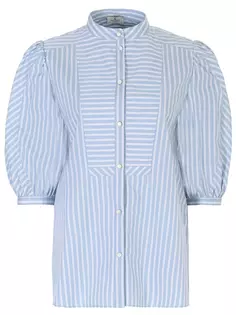 Блуза хлопковая в полоску Etro