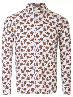 Рубашка Slim Fit из вискозы Canali