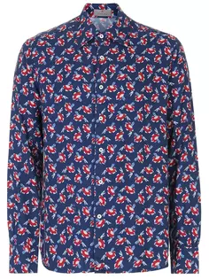 Рубашка Regular Fit из вискозы Canali
