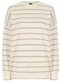 Джемпер хлопковый в полоску Lorena Antoniazzi