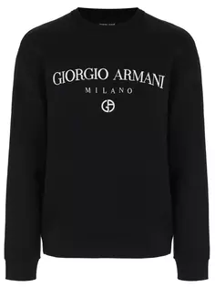 Толстовка с логотипом Giorgio Armani
